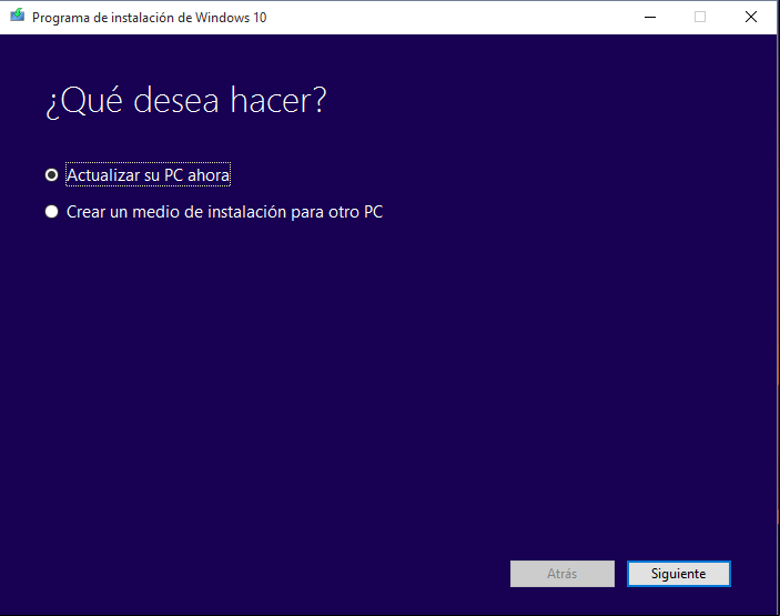 Instalar windows 10
