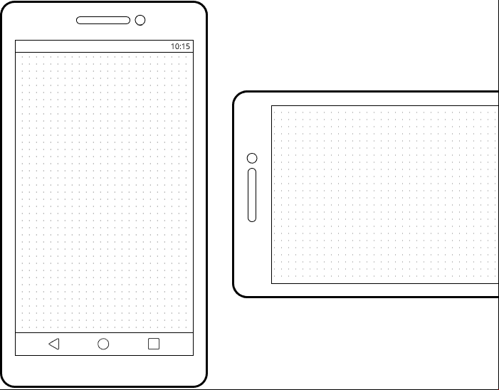 Interface de  android