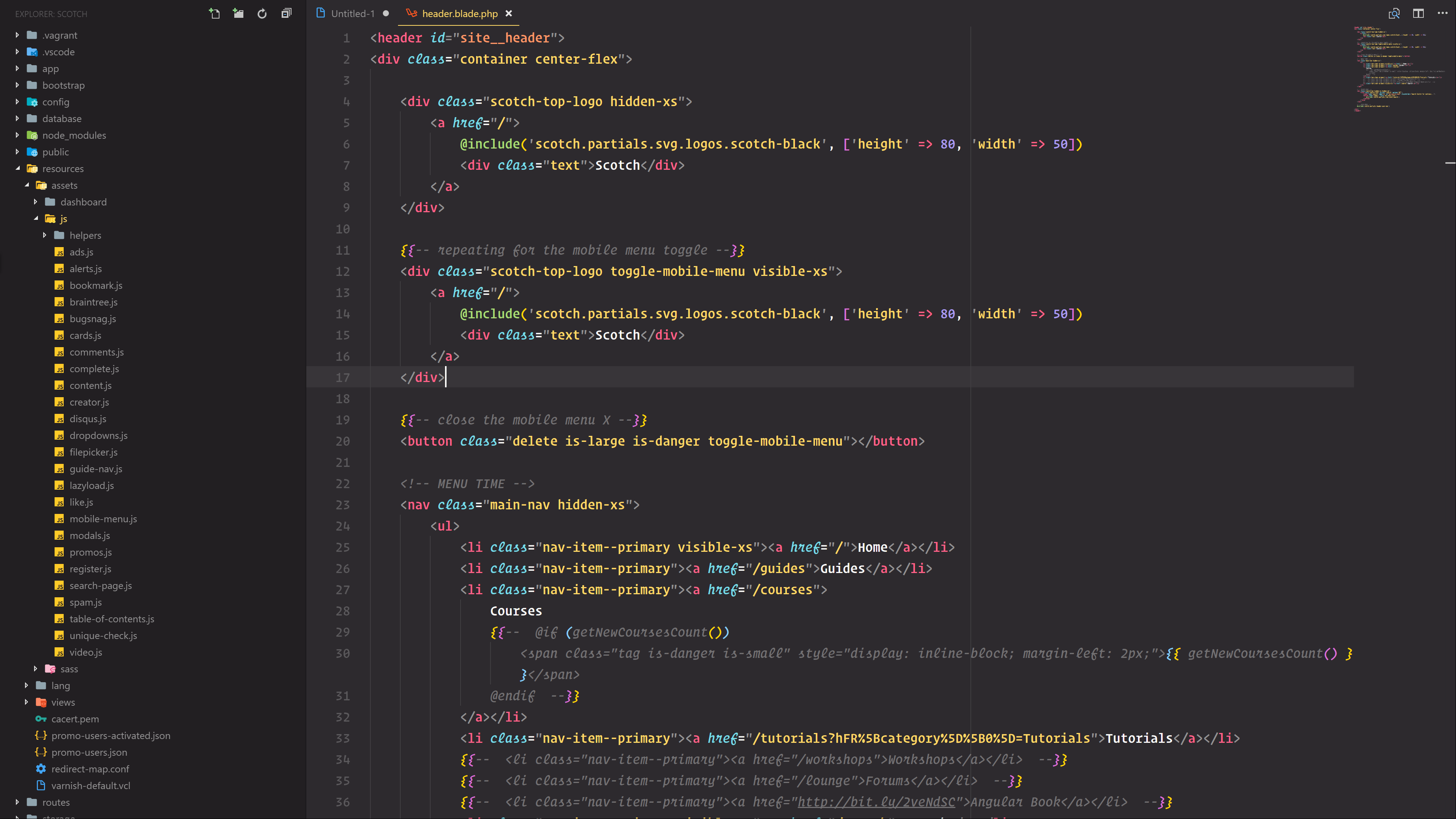 Monokai Pro theme para visual studio code